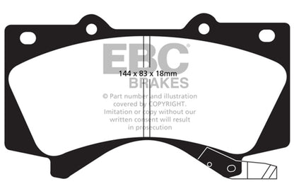 EBC Disc Brake Pad Set DP41815R Photo - Primary