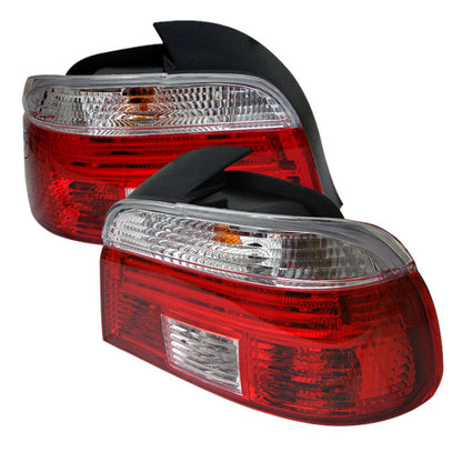 SPYDER Xtune Bmw E39 5-Series 97-00 Tail Light Red Clear ALT-CI-BE3997-RC 5020574 5020574 Photo - Primary