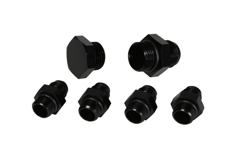 Aeromotive A4 Regulator Fitting Kit (for two (2) carbs) (4) AN-06/(1) AN-10/(1) AN-10 Plug) 15202 15202 Photo - lifestyle view