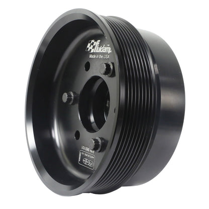 Fluidampr Chevy LSX 6-1/4in Damper w/Single 8 Rib 6.57in Dia Pulley Steel Internally Balanced Damper 660101 660101 Photo - Primary