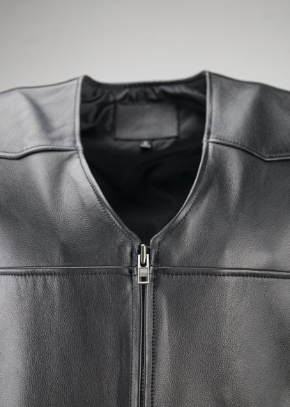 Kuryakyn Leather By River Road Plains Leather Vest Black - Small 094405 094405 User 3