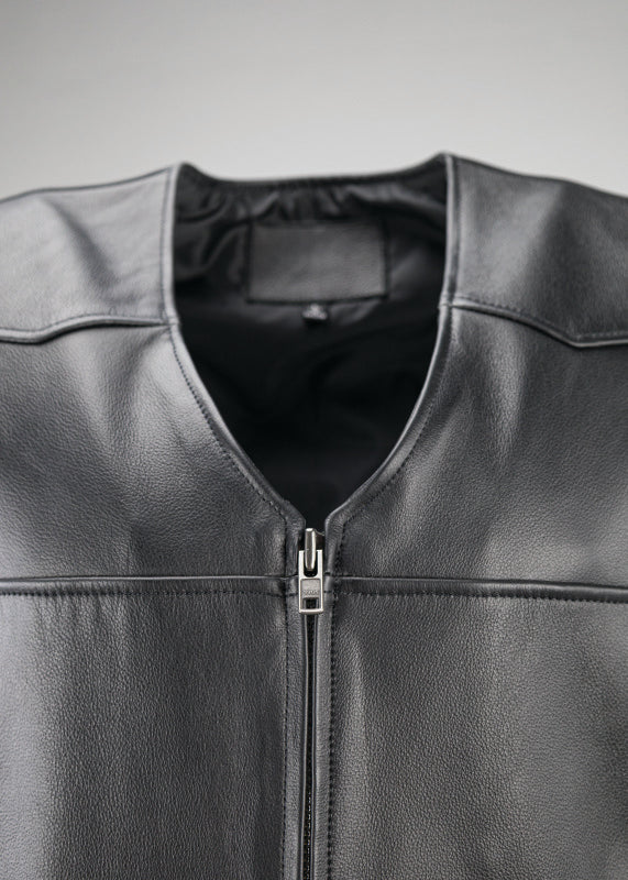 Kuryakyn Leather By River Road Plains Leather Vest Black - Small 094405 094405 User 3