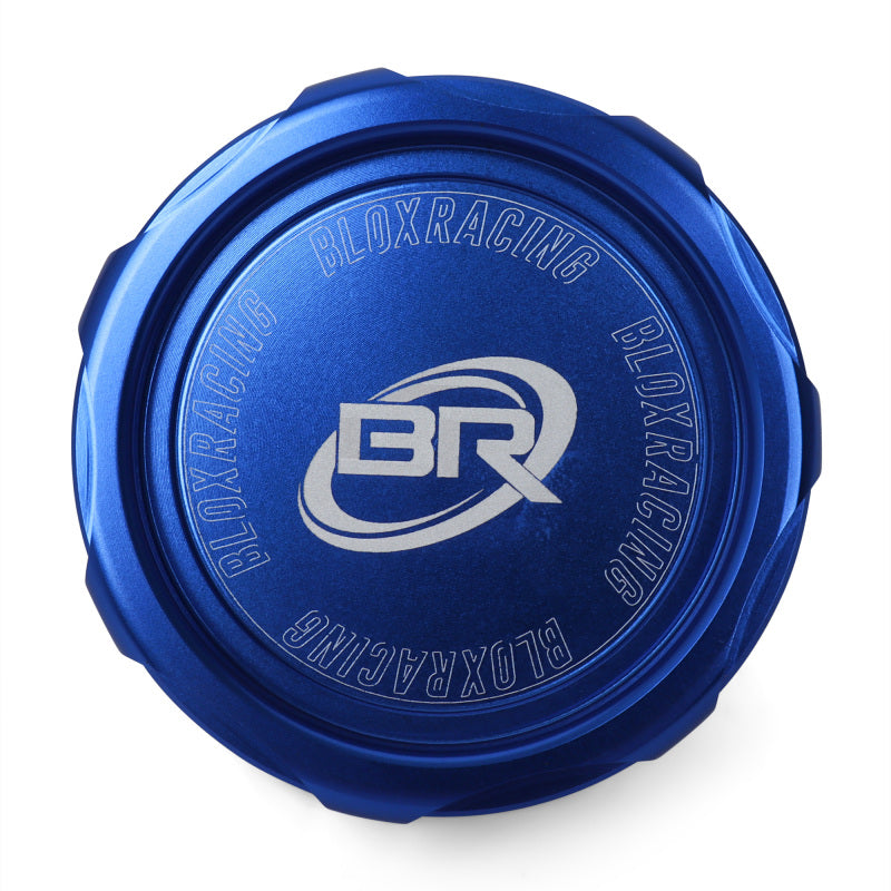 BLOX Racing Billet Honda Oil Cap - Blue, All Honda BXAC-00501-BL User 1