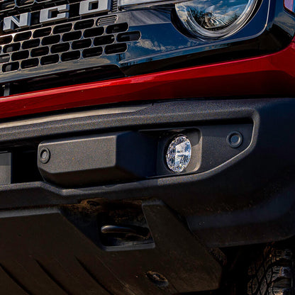 ARB Ford Bronco Nacho SAE Only Plug N Play Fog Light Kit - White V3BC1KWSO V3BC1KWSO Photo - Mounted
