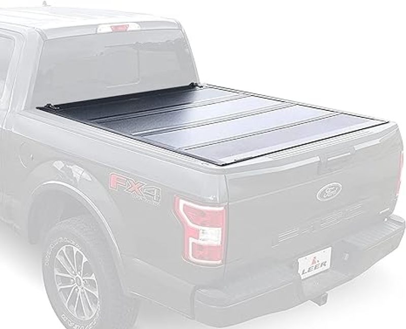 LEER Group LEER 2017+ Ford Super Duty HF650M 6Ft9In Tonneau Cover - Folding 650400