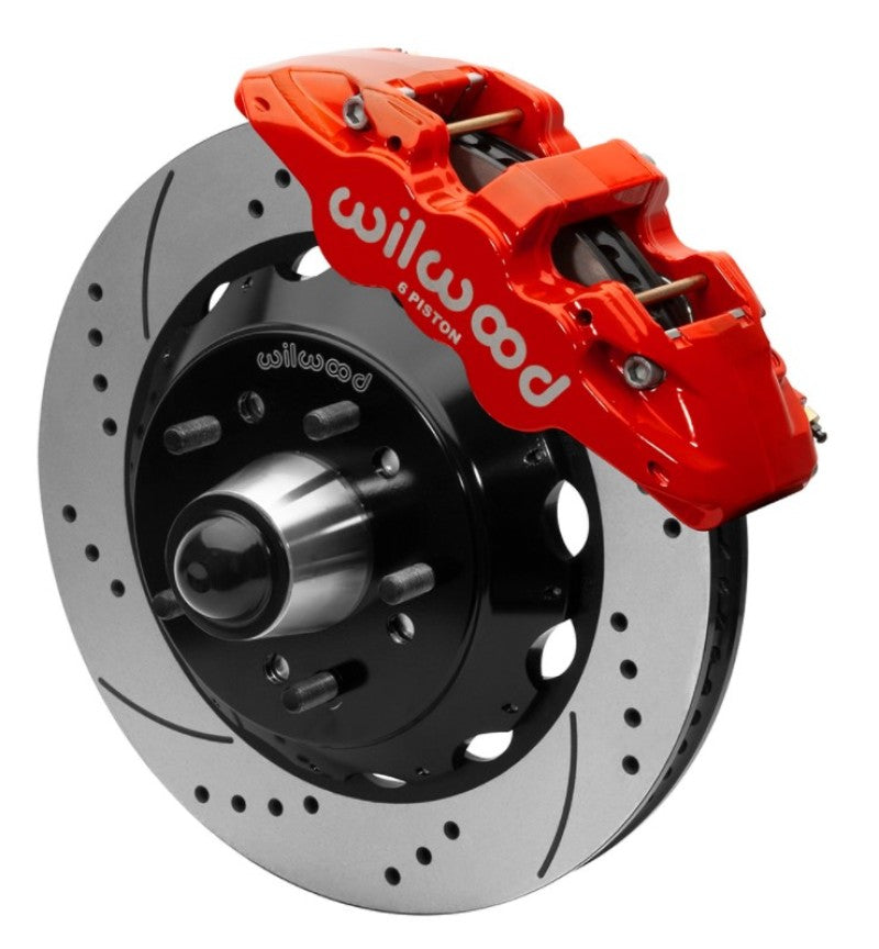 Wilwood AERO6 Front Truck Kit 14.00in Red 88-98 GMC Truck C1500/C2500 140-15951-DR 140-15951-DR User 1