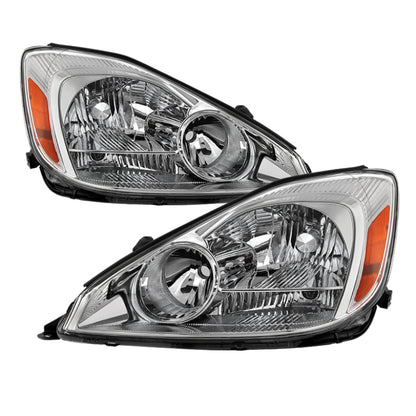 SPYDER Xtune Toyota Sienna 2004-2005 Halogen Only OEM Style Headlights Chrome HD-JH-TSIE04-AM-C 9029776 9029776 Photo - Primary