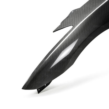 Seibon 09-10 Nissan GT-R R35 Style Carbon Fiber Fenders FF0910NSGTR-OE Photo - Primary