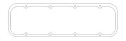 Cometic Valve Cover Gasket Material: Fiber Thickness: .094in C5390-094 Photo - Primary
