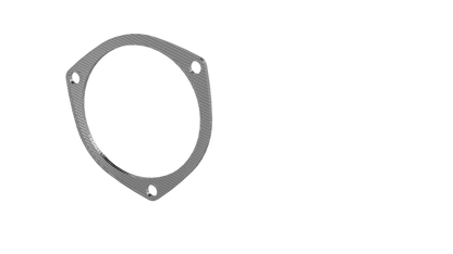 QTP 4in Bolt-On QTEC 3 Bolt Gasket 10400G 10400G Photo - Primary