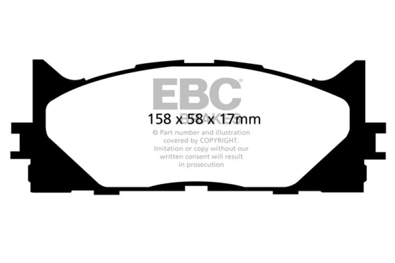 EBC Disc Brake Pad Set DP41790R Photo - Primary