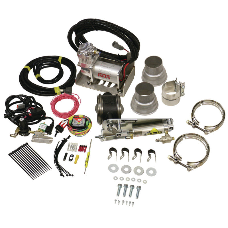BD Diesel Exhaust Brake - Universal 3.0in c/w Air Compressor 1028130 Photo - Primary