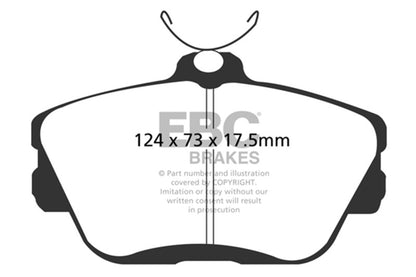 EBC Disc Brake Pad Set UD598 Photo - Primary