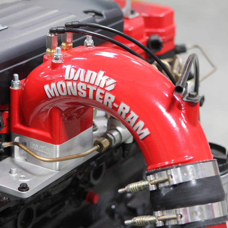 Banks Power 03-07 Dodge 5.9L Monster-Ram Intake w/ Boost Tube 42766 Photo - Mounted