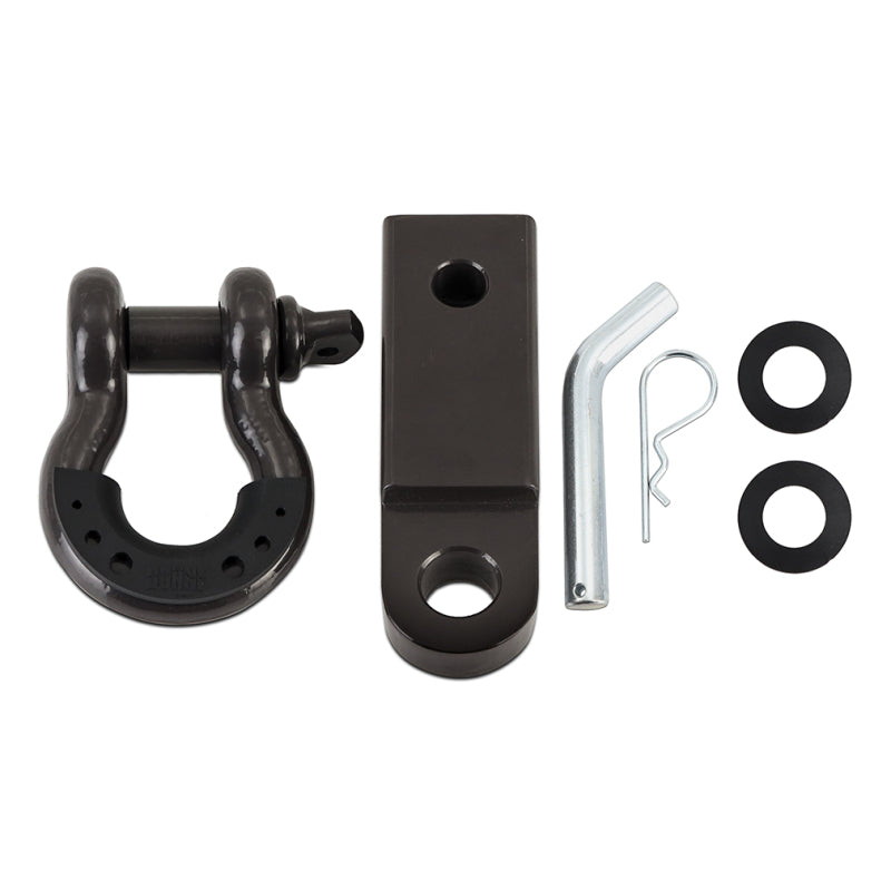 Borne Off-Road Borne Hitch Receiver and Shackle Set Black BNRS-BK BNRS-BK Photo - Primary