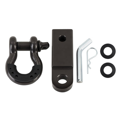 Borne Off-Road Borne Hitch Receiver and Shackle Set Black BNRS-BK BNRS-BK Photo - Primary