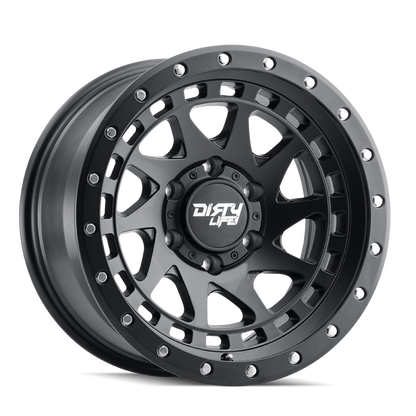 Dirty Life 9311 Enigma Pro 17x9/6x139.7 BP/-38mm Offset/106mm Hub Matte Black Wheel - Beadlock 9311-7983MB38 9311-7983MB38 Photo - Primary
