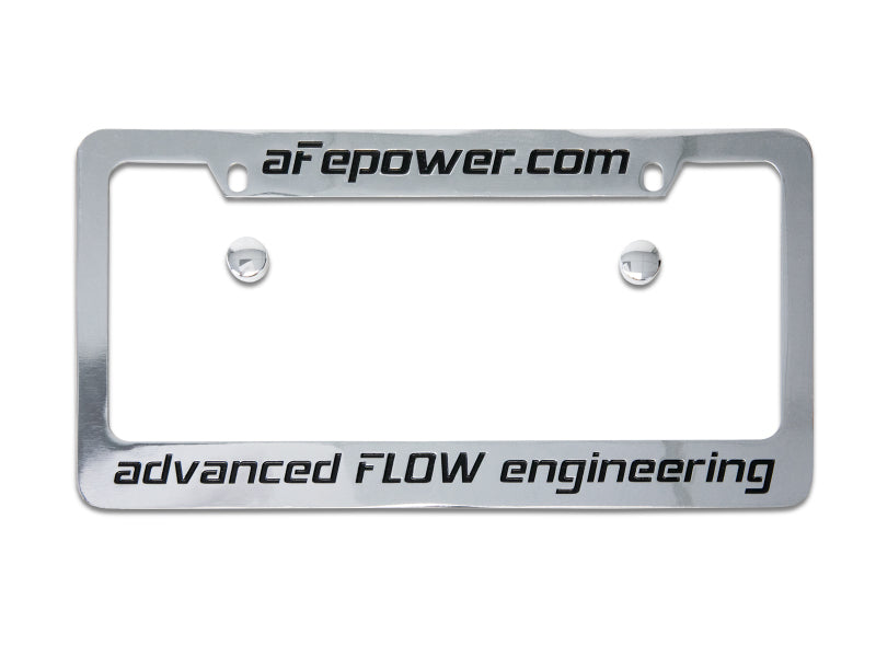 aFe POWER Engraved Metal License Plate Frame 40-10251 40-10251 Photo - Primary