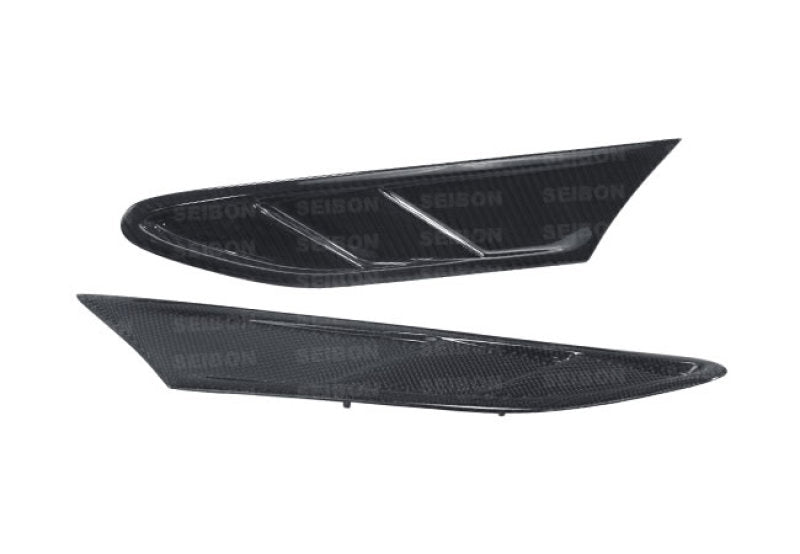 Seibon 12-13 BRZ/FRS Carbon Fiber Fender Ducts (Pair) FD1213SCNFRS-FR Photo - Primary