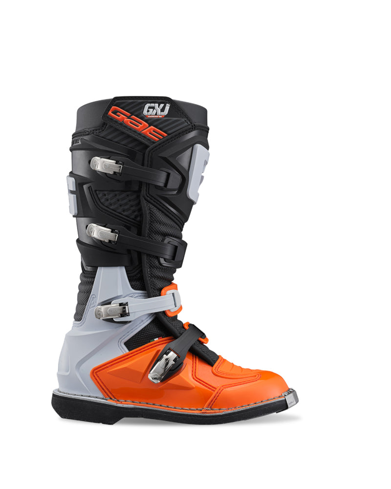 Gaerne GXJ Boot Black/Orange Size - Youth 7 2169-008-7