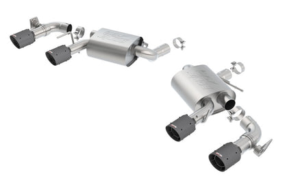 Borla 2016 Chevy Camaro SS V8 AT/MT ATAK Rear Section Exhaust with Dual Mode Valves 11925CFBA 11925CFBA Photo - Primary