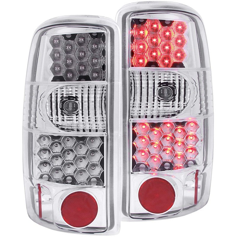 Anzo 2000-2006 Chevrolet Suburban LED Taillights Chrome 311002 Photo - Primary