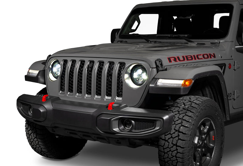 ORACLE Lighting Oracle Jeep Wrangler JL/Gladiator JT 7in. High Powered LED Headlights (Pair) - White 5769J-001 5769J-001 Photo - lifestyle view