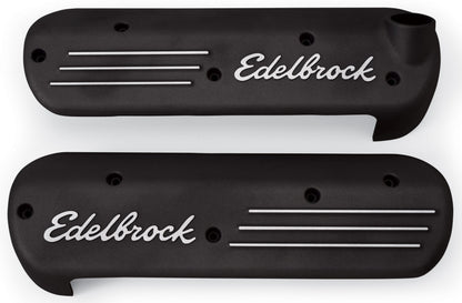Edelbrock Coil Cover Gm Gen 3 Ls1; Black Coated 41183 Photo - Primary