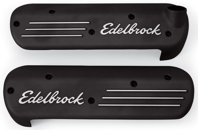 Edelbrock Coil Cover Gm Gen 3 Ls1; Black Coated 41183 Photo - Primary