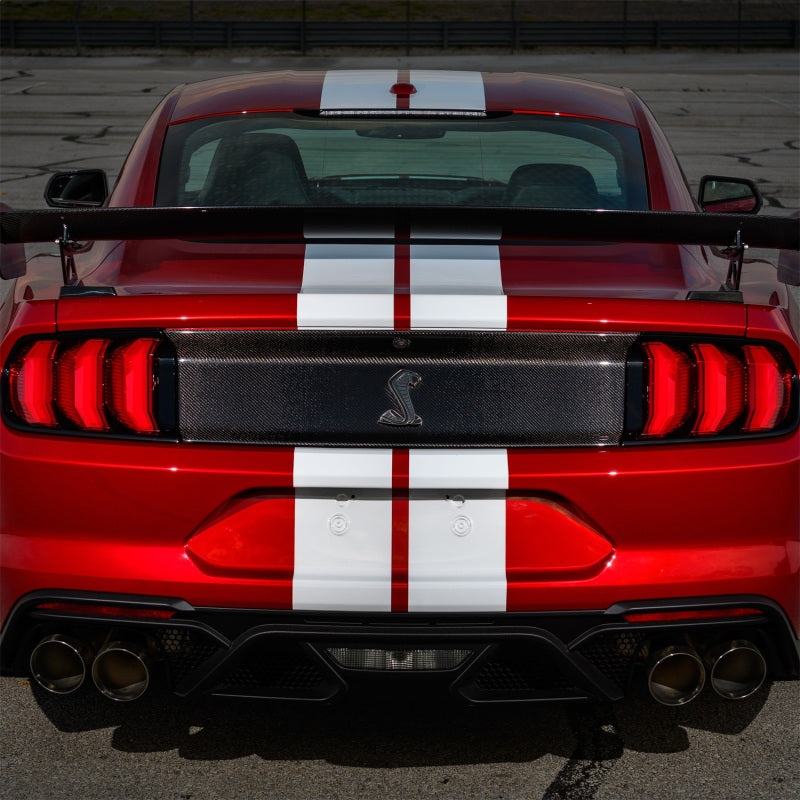 Ford Racing 20-21 Mustang GT500 Deck Lid Trim Panel M-16600-MCF M-16600-MCF Photo - Mounted