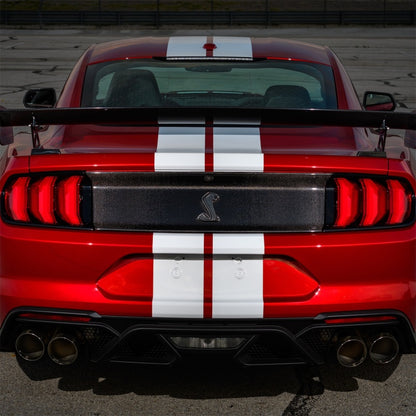 Ford Racing 20-21 Mustang GT500 Deck Lid Trim Panel M-16600-MCF M-16600-MCF Photo - Mounted