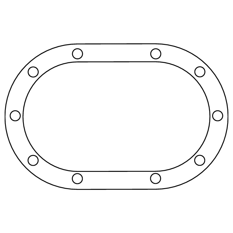 Cometic Gasket Cometic Sprint Midget Quick Change Gear Housing .032in AFM Differential Cover Gasket - 10 Bolt C15236 C15236 Photo - Primary