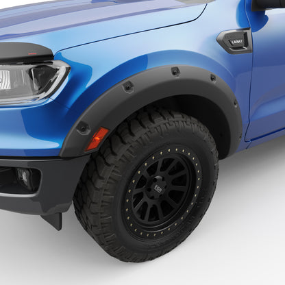 EGR 19-22 Ford Ranger Traditional Bolt-On Look Fender Flares With Black-Out Bolt Kit Set Of 4 793555 793555 Photo - Mounted