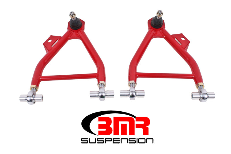 BMR 94-04 Mustang Lower A-Arms (Coilover Only) w/ Adj. Rod End and STD. Ball Joint - Red AA042R AA042R Photo - Primary