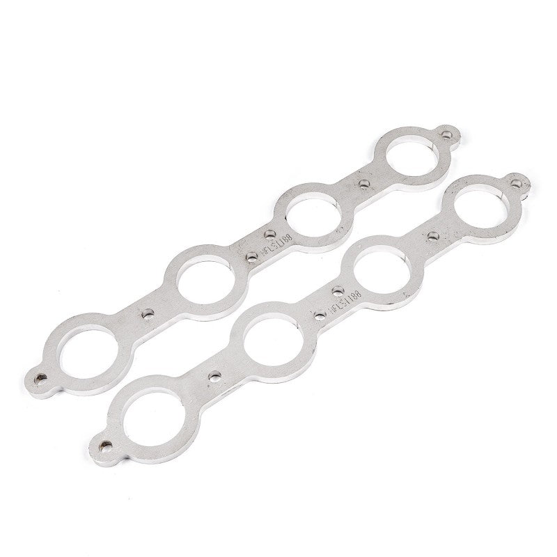 Stainless Works Chevrolet LS1/LS6 Round Port Header 304SS Exhaust Flanges 1-5/8in Primaries HFLS1163 HFLS1163 Photo - Primary