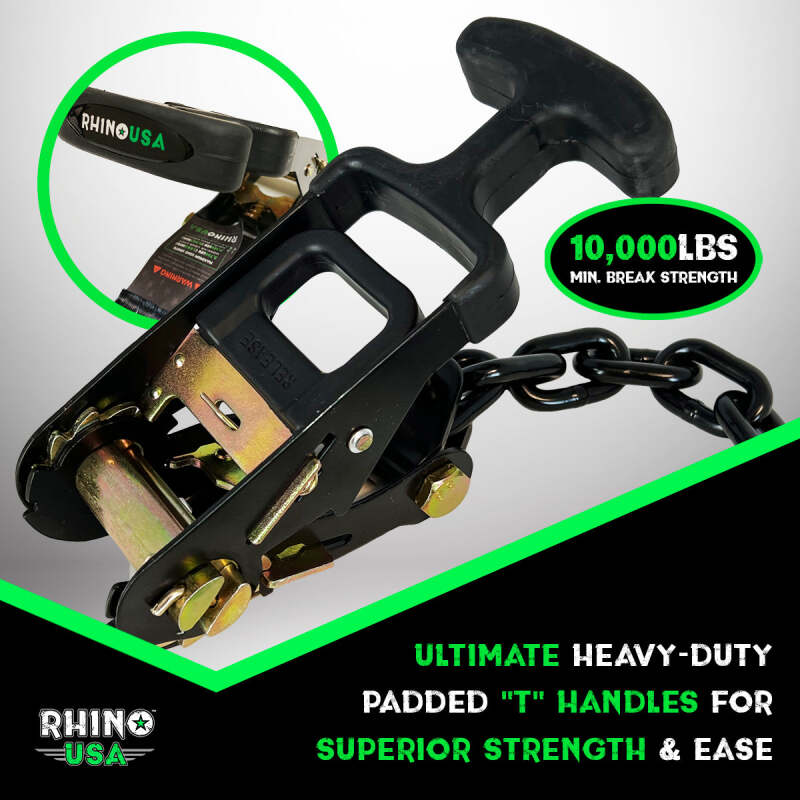 Rhino USA Lasso Straps; Basket Straps - Black LASSO-STRAPS-BLK LASSO-STRAPS-BLK User 1