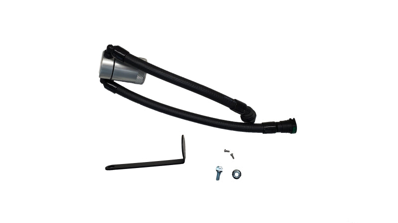 J&L 23-25 Ford F-150 Raptor R Oil Separator 3.0 Passenger Side - Clear Anodized 3097P-C 3097P-C Photo - Primary