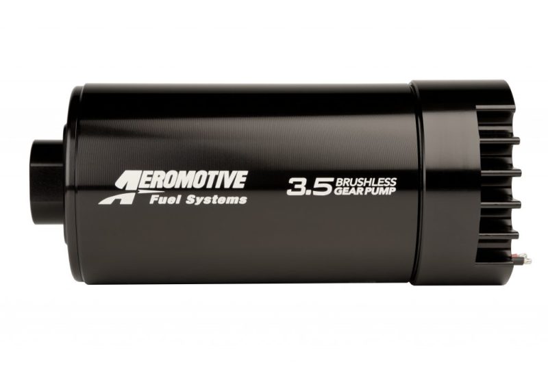 Aeromotive 3.5 Brushless Gear Fuel Pump, In-line, Spur, Pro 11181 Photo - Close Up