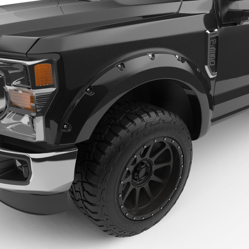 EGR 2017 Ford Super Duty Bolt-On Look Color Match Fender Flares - Set - Shadow Black 793914-G1 793914-G1 User 1