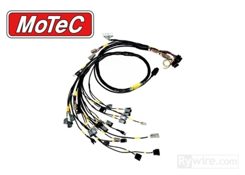 Rywire Honda B-Series (w/Motec M130 ECU) Eng Harn w/OBD1 Alt/EV1 Inj/AEM IAT & MAP (Adapter Req) RY-B-MOTEC-M130