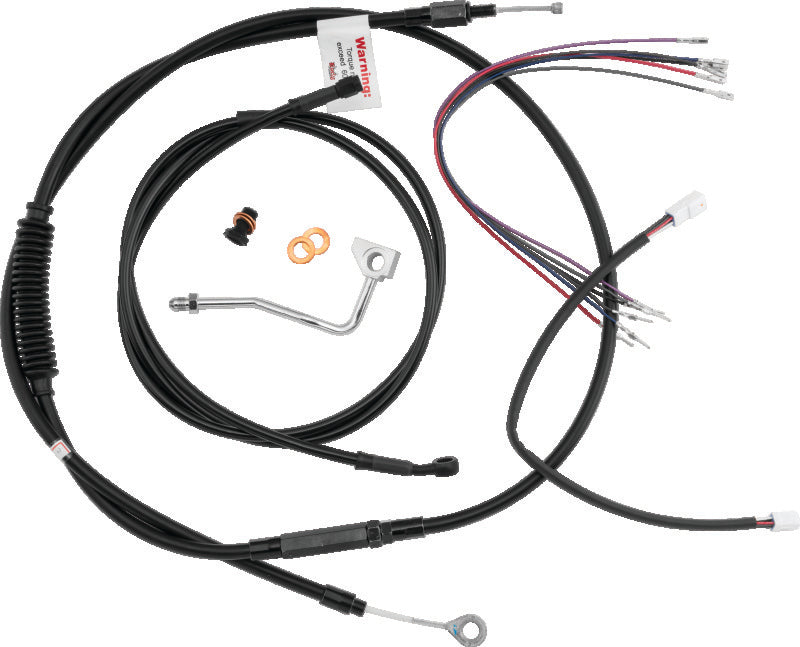 Burly Brand Gorilla Bar Control Kit 16in - Black B30-1177 B30-1177 User 3
