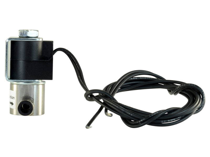 AEM Water/Methanol Injection System - High-Flow Low-Current WMI Solenoid - 200PSI 1/8in-27NPT In/Out 30-3326 30-3326 Photo - out of package