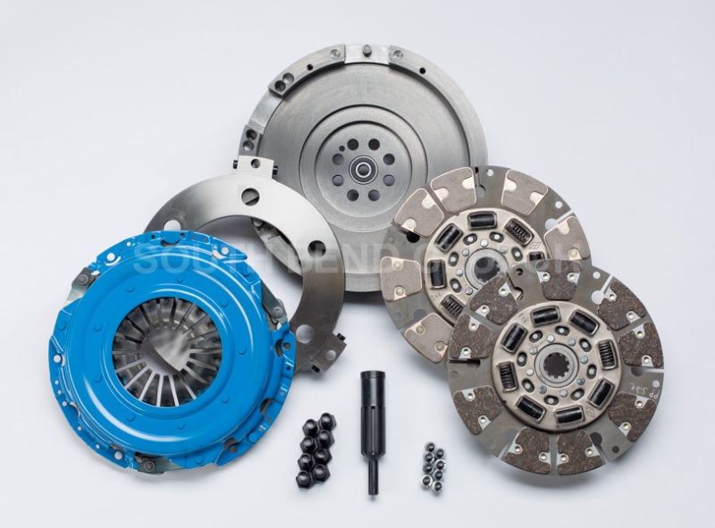 South Bend Clutch 01-Sept 05 GM 6.6L LLY ZF-6 Street Dual Disc Clutch Kit SDDMAXDFY Photo - Primary
