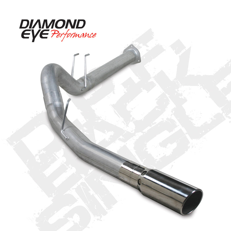 Diamond Eye Performance Diamond Eye KIT 4in DPF BACK SGL SS: 2011 FORD 6.7L PWRSTROKE F250/F350 K4376S K4376S Photo - Primary
