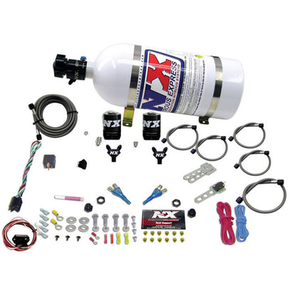 Nitrous Express Nissan/Infiniti Dual Nozzle (35-150HP) w/ 10Lb Bottle 20716-10 Photo - Primary