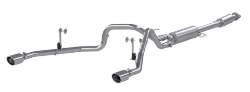 MBRP 2021+ F-150 2.7L/ 3.5L Ecoboost, 5.0L 3in Cat Back 2.5in Dual Split Rear - Aluminized Steel S5215AL S5215AL User 1