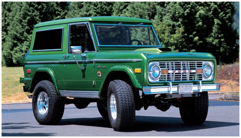 Bushwacker 66-77 Ford Bronco Cutout Style Flares 2pc - Black 20001-07 20001-07 Photo - Mounted