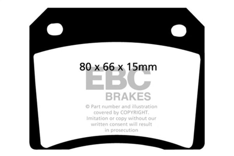 EBC Disc Brake Pad Set DP3101C Photo - Primary
