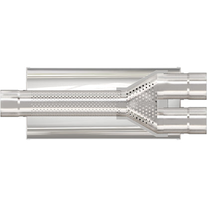 MagnaFlow 7" Round Center/Dual Straight Through Performance Muffler 12762 User 2