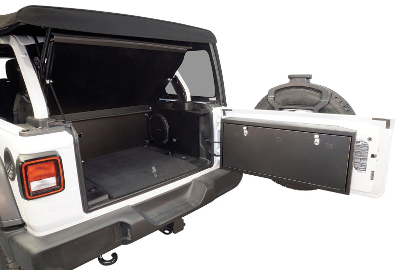 Tuffy Products Tuffy Deluxe Enclosure For Jeep Wrangler W/ Subwoofer 351-01 351-01 Photo - Mounted